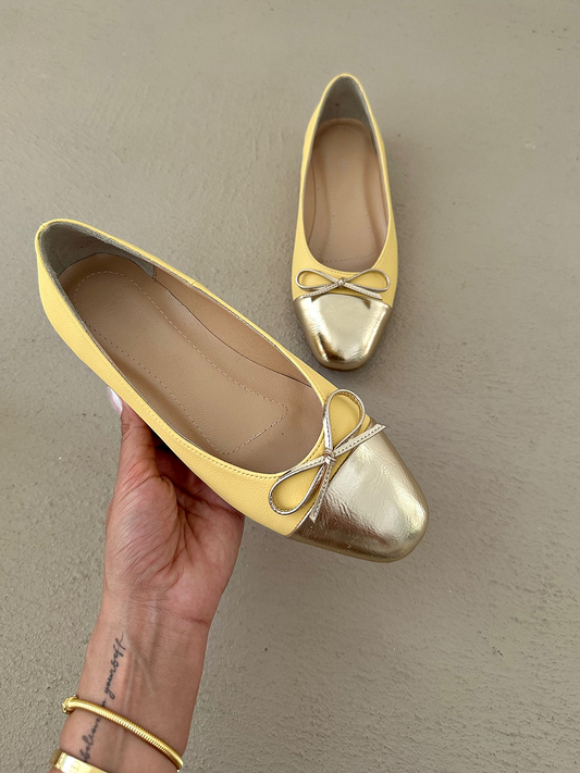 Ballet Bow Round-toe Ballet Shoes