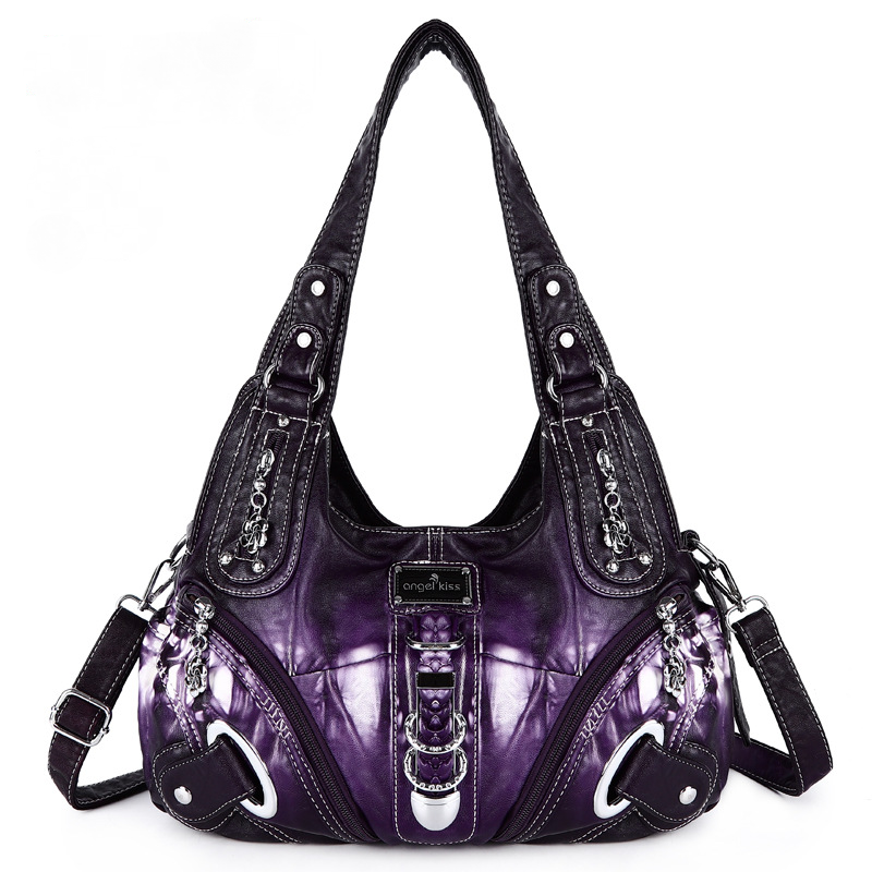 Hobo Leopard print Shoulder Handbag