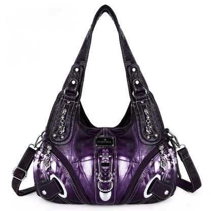 Hobo Leopard print Shoulder Handbag