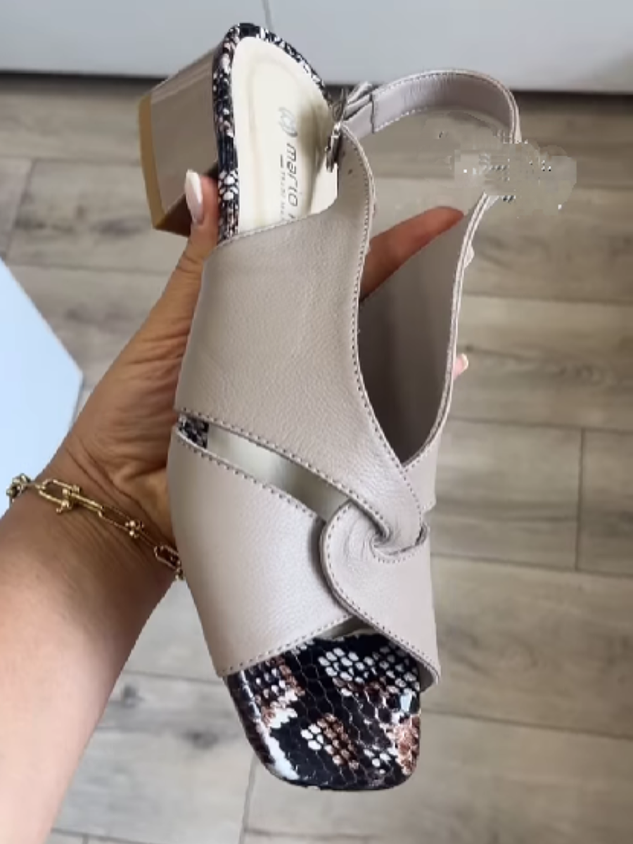 Casual Thick-Heeled Sandals