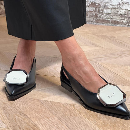 Elegant Pointed Shallow Cut-out Shoes