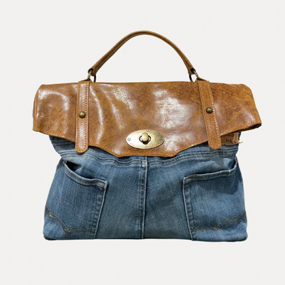 Luxe Denim Handbag