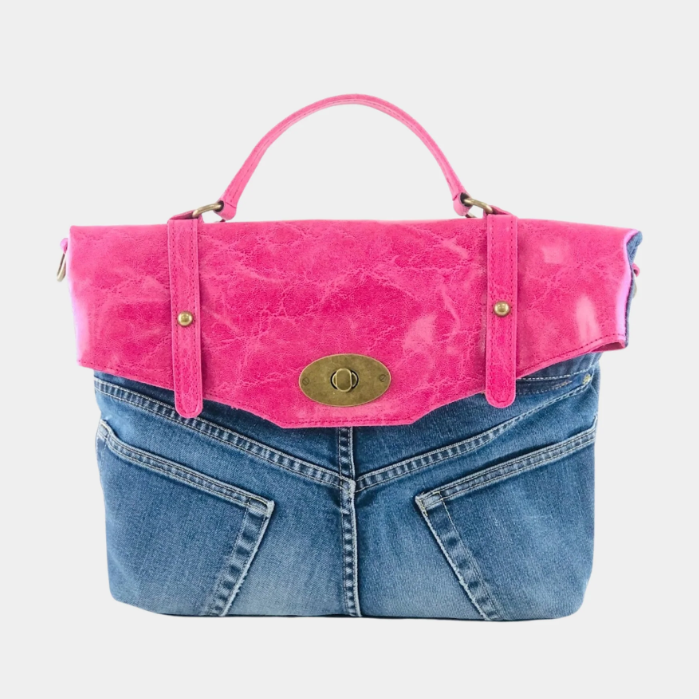 Luxe Denim Handbag