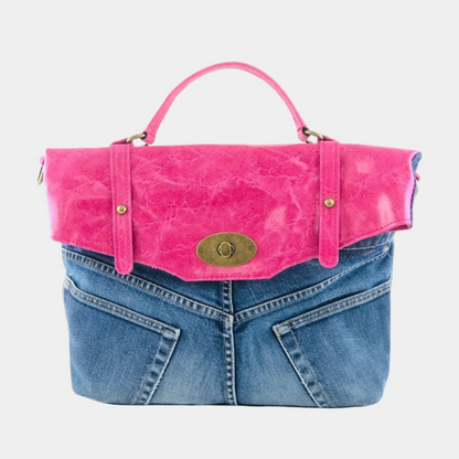 Luxe Denim Handbag