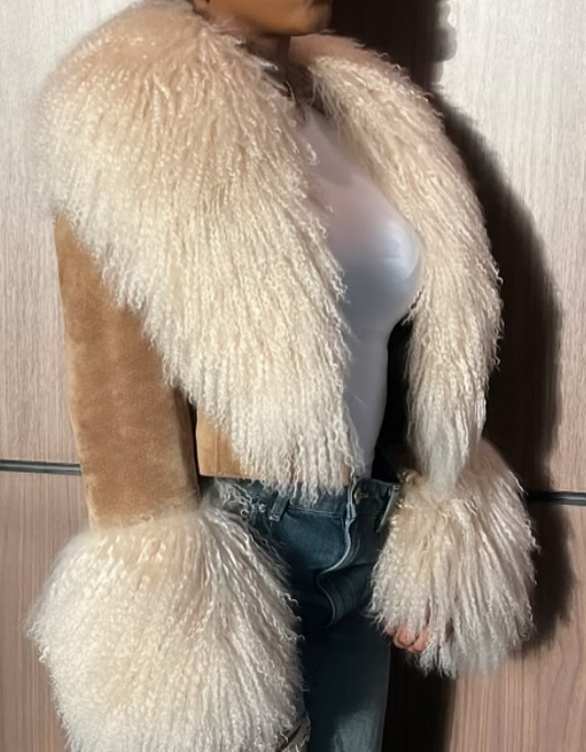 Fur Suede Jacket