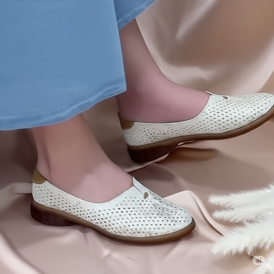 Perforated Slip - On Flats