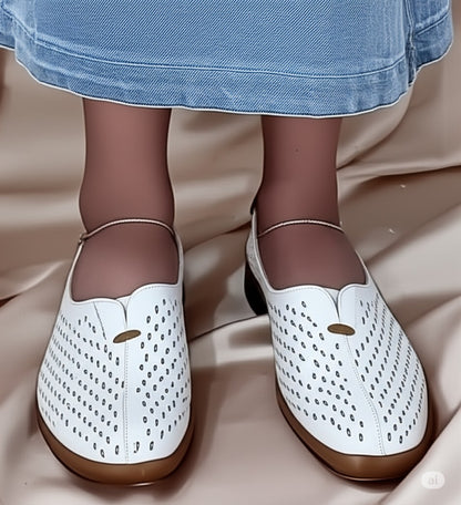 Perforated Slip - On Flats
