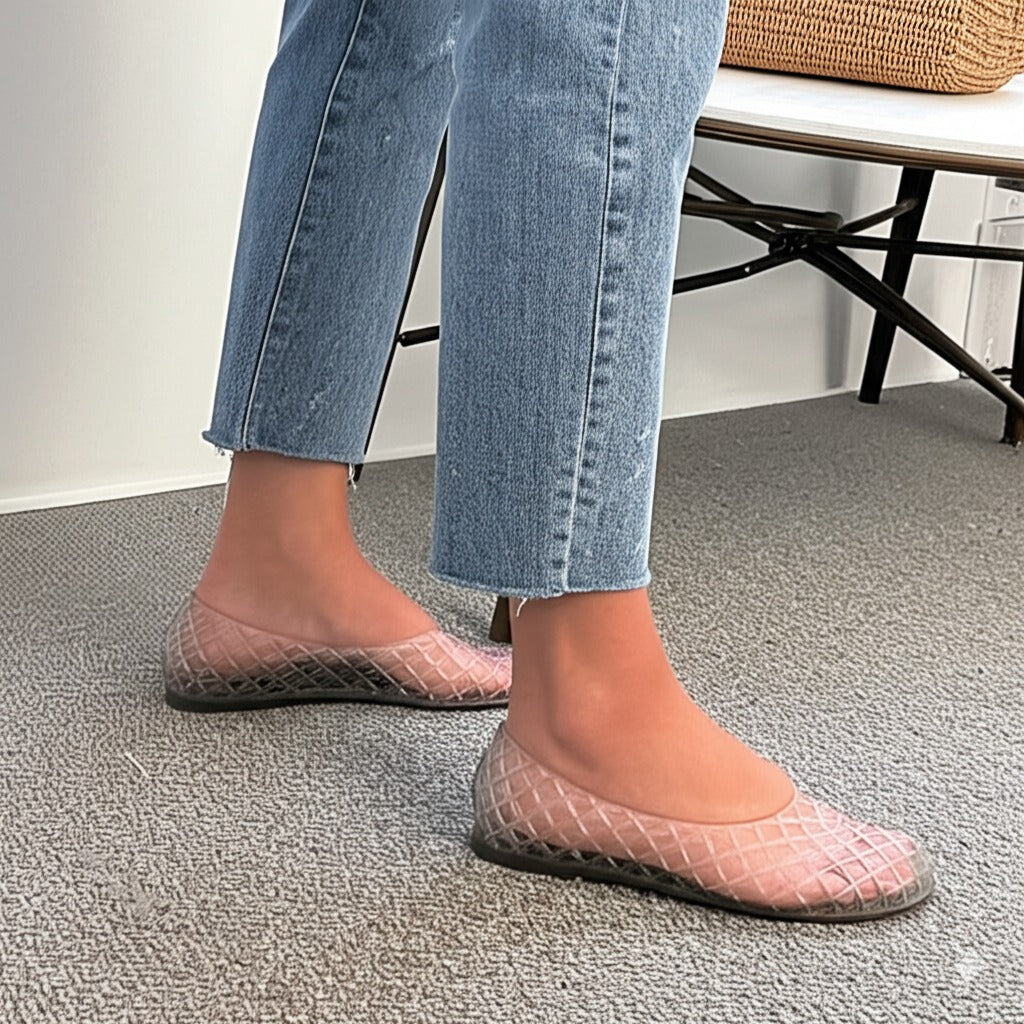 Mesh Slip - On Flats