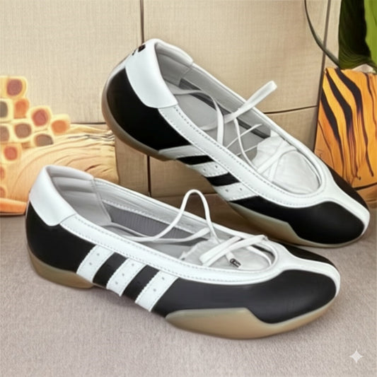 Classic Striped Running Sneakers