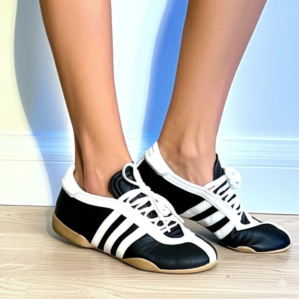 Classic Striped Running Sneakers