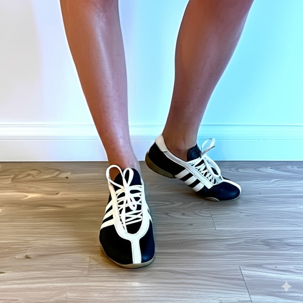 Classic Striped Running Sneakers