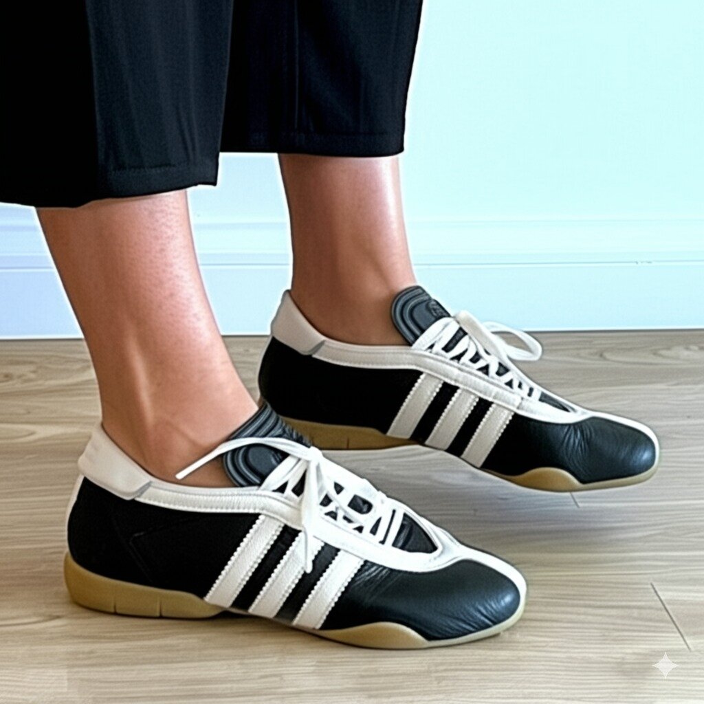Classic Striped Running Sneakers