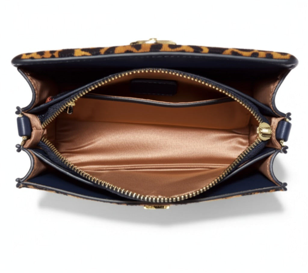 Leopard Print Crossbody Bag