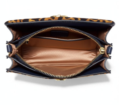 Leopard Print Crossbody Bag