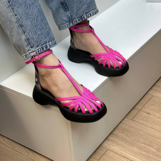 Strappy Platform Sandals