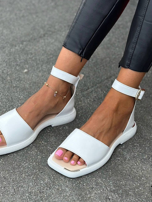Strappy Flat Sandals Collection