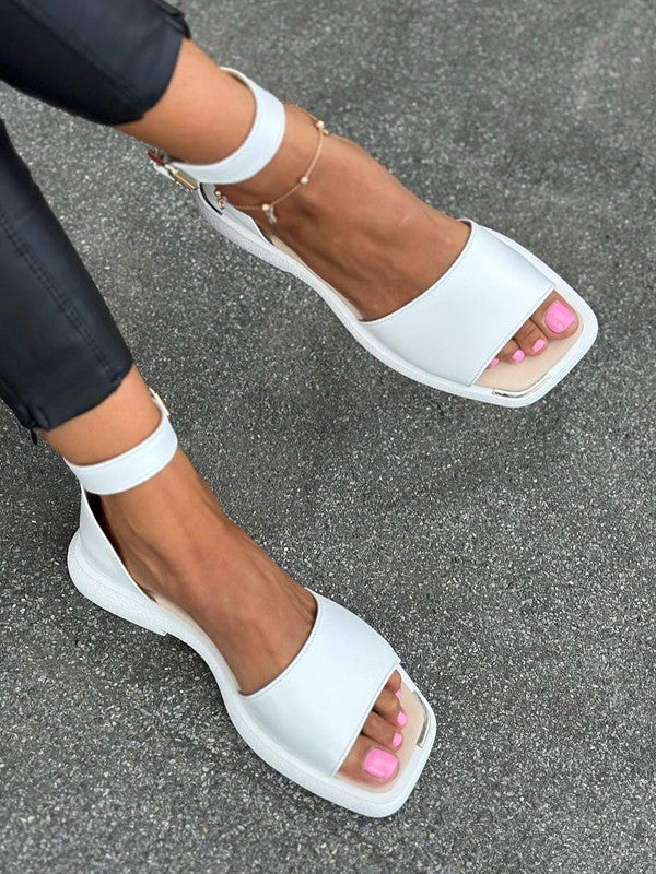 Strappy Flat Sandals Collection