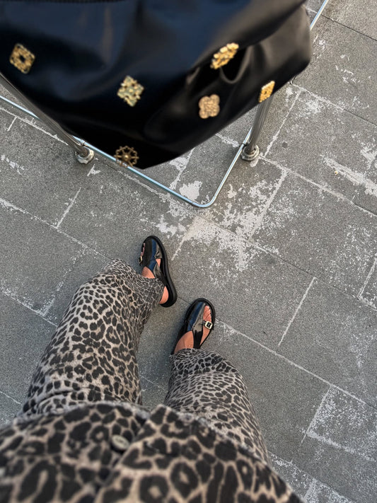 Buckle Accent Slide Sandals