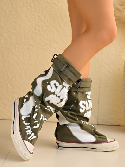 High Canvas Shoes