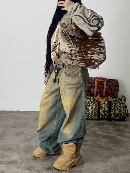 The Cowhide Leather Bag