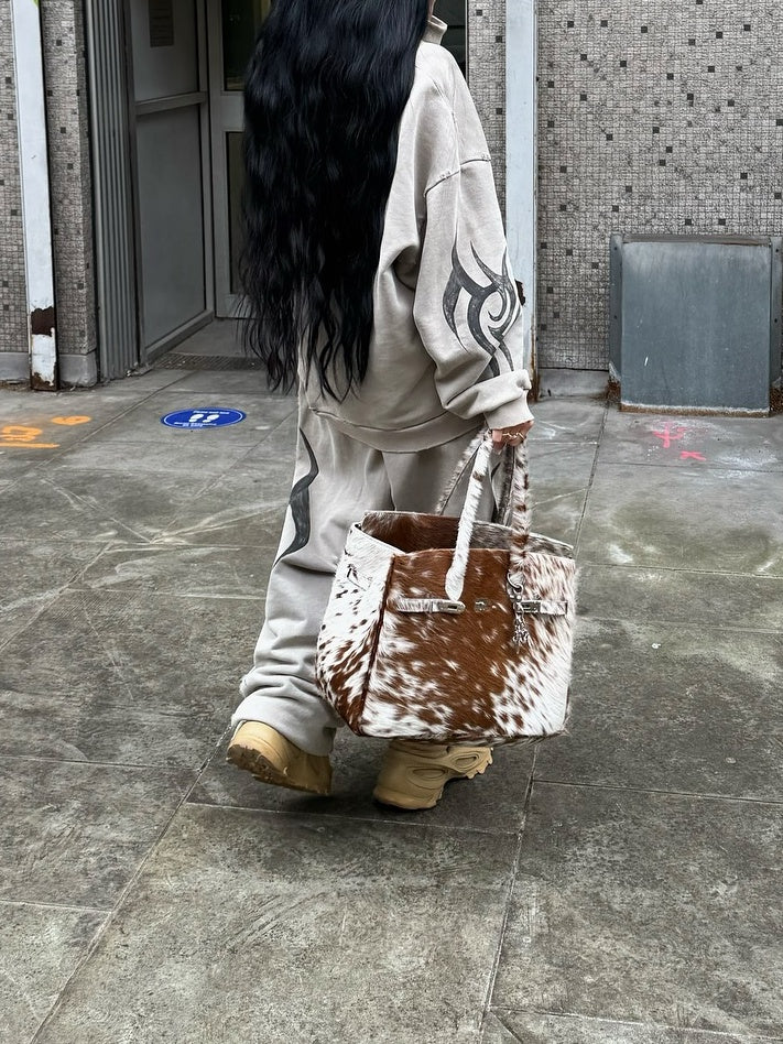 The Cowhide Leather Bag