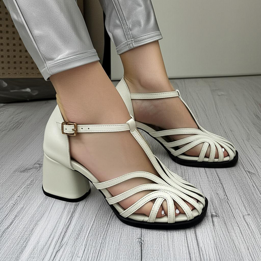 Strappy Block Heel Sandals