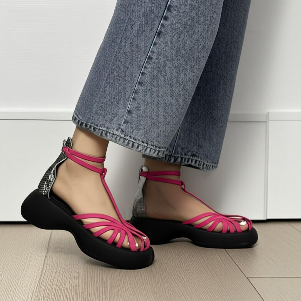 Strappy Platform Sandals