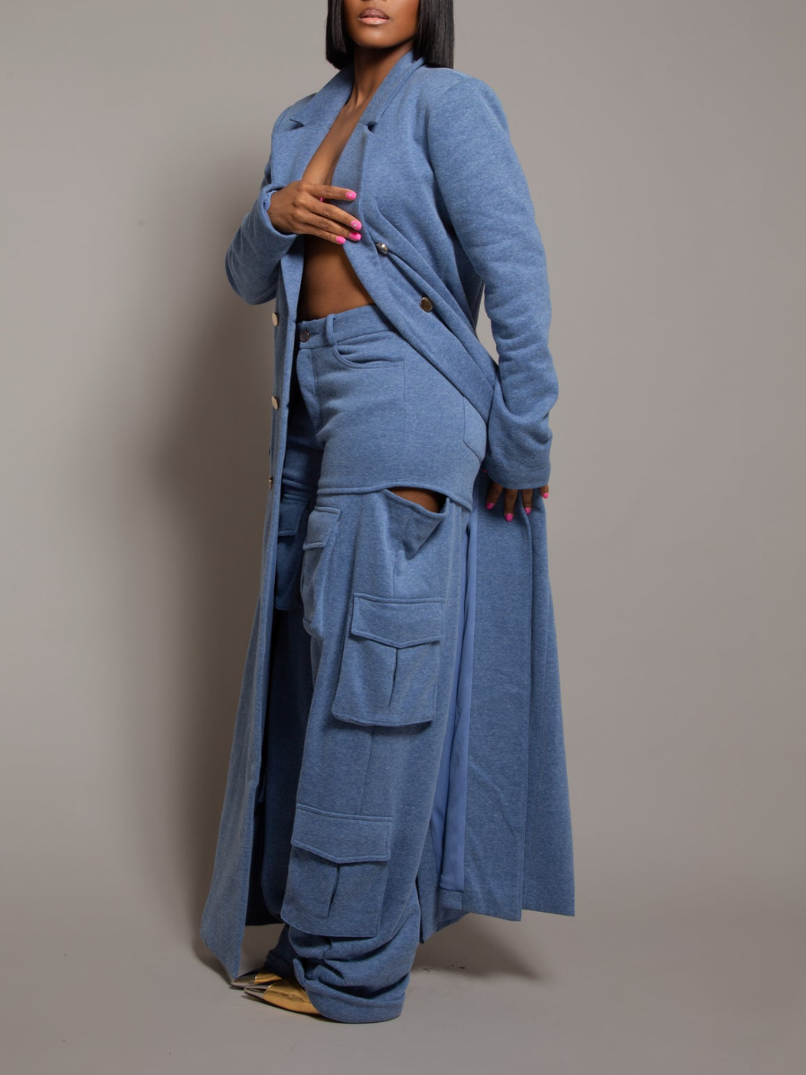 Double-breasted Elegant Sporty Suit