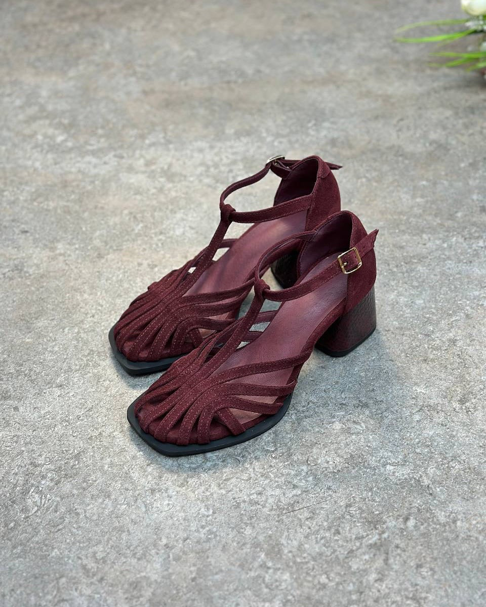 Strappy Block Heel Sandals