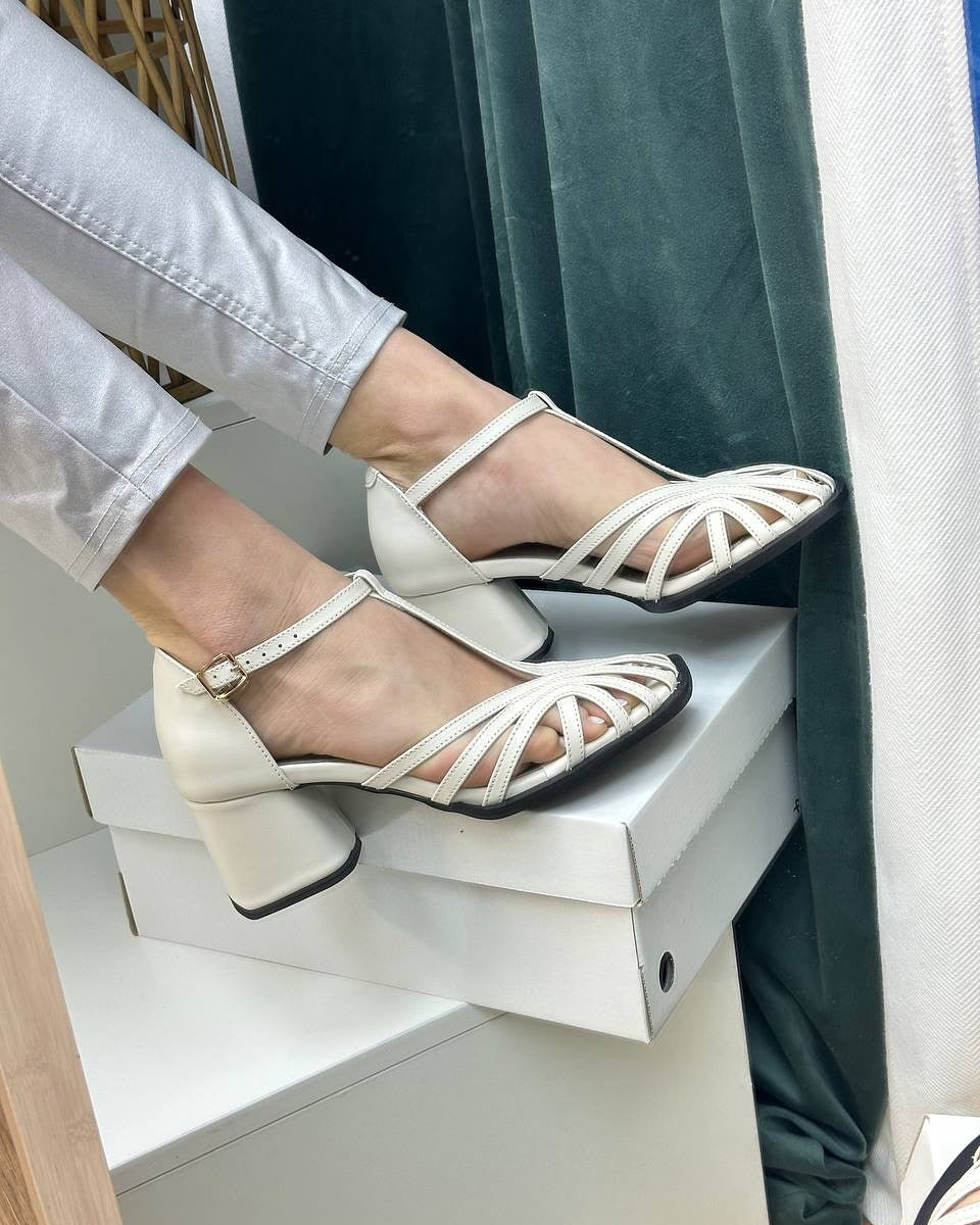 Strappy Block Heel Sandals
