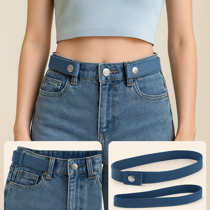 Adjustable Invisible Waist Belt - Unisex Style for Effortless Fashion
