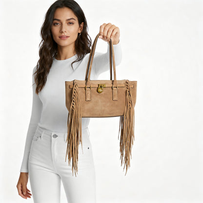 Tassel Shoulder Bag